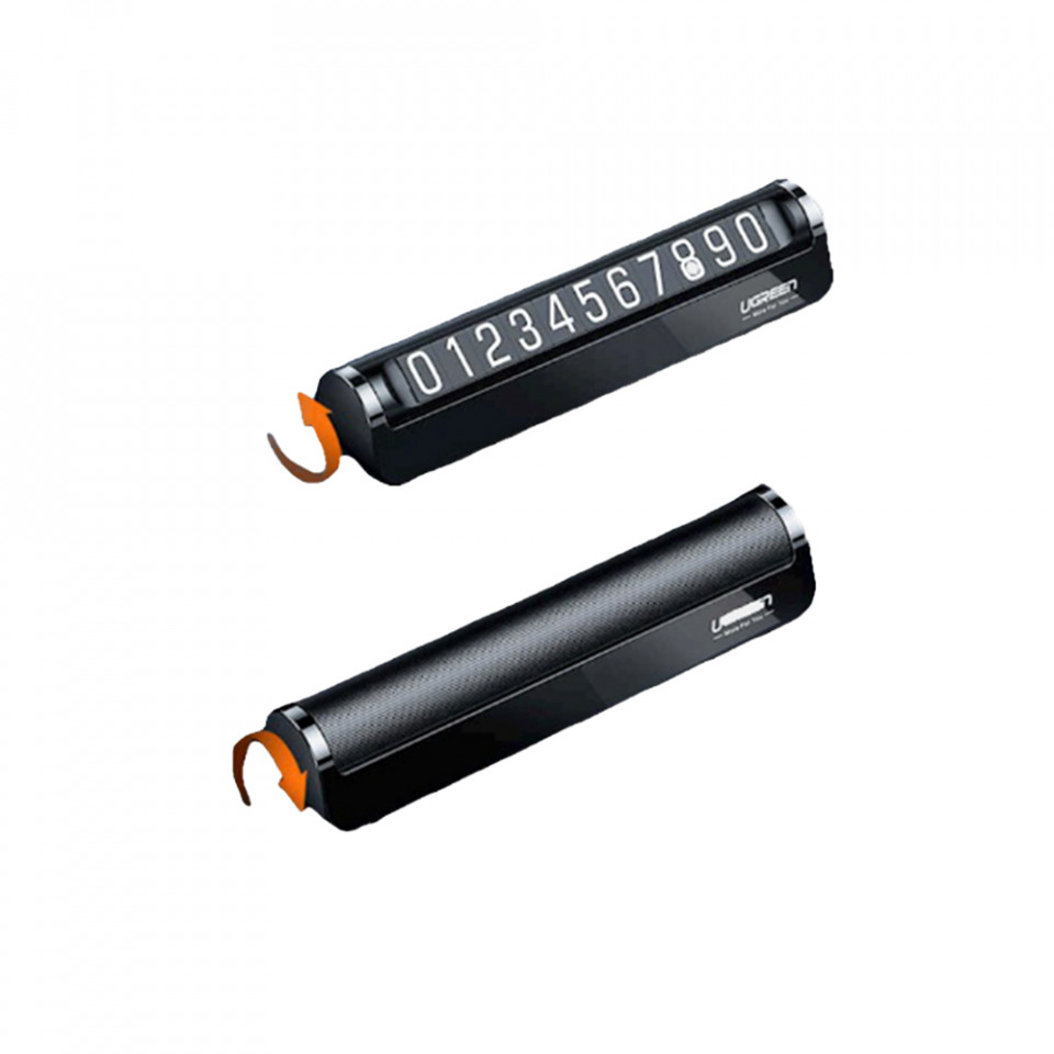 Suport numar auto (60326) pentru bord, Ugreen - Negru - 1 | YEO