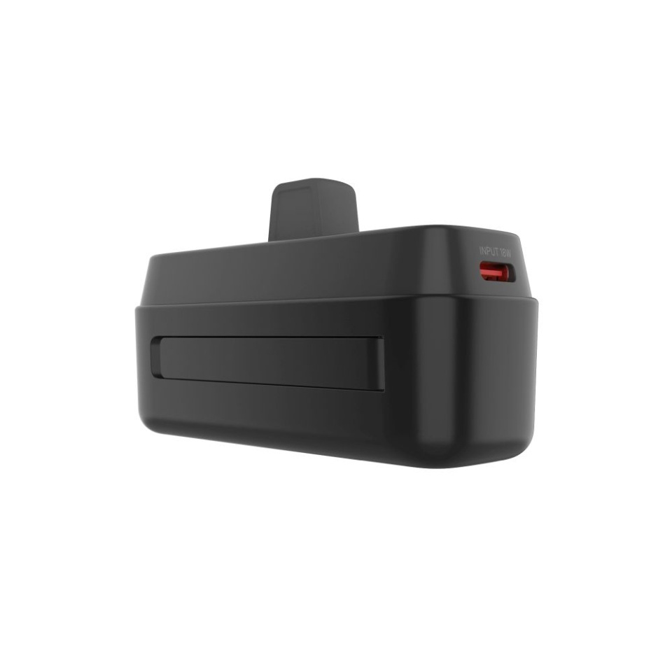 Baterie Externa 5000mAh, USB-C Direct, 20W Power Delivery, Design Compact de Buzunar, Fixed FIXZEN-5PL-BK, Negru - 3 | YEO