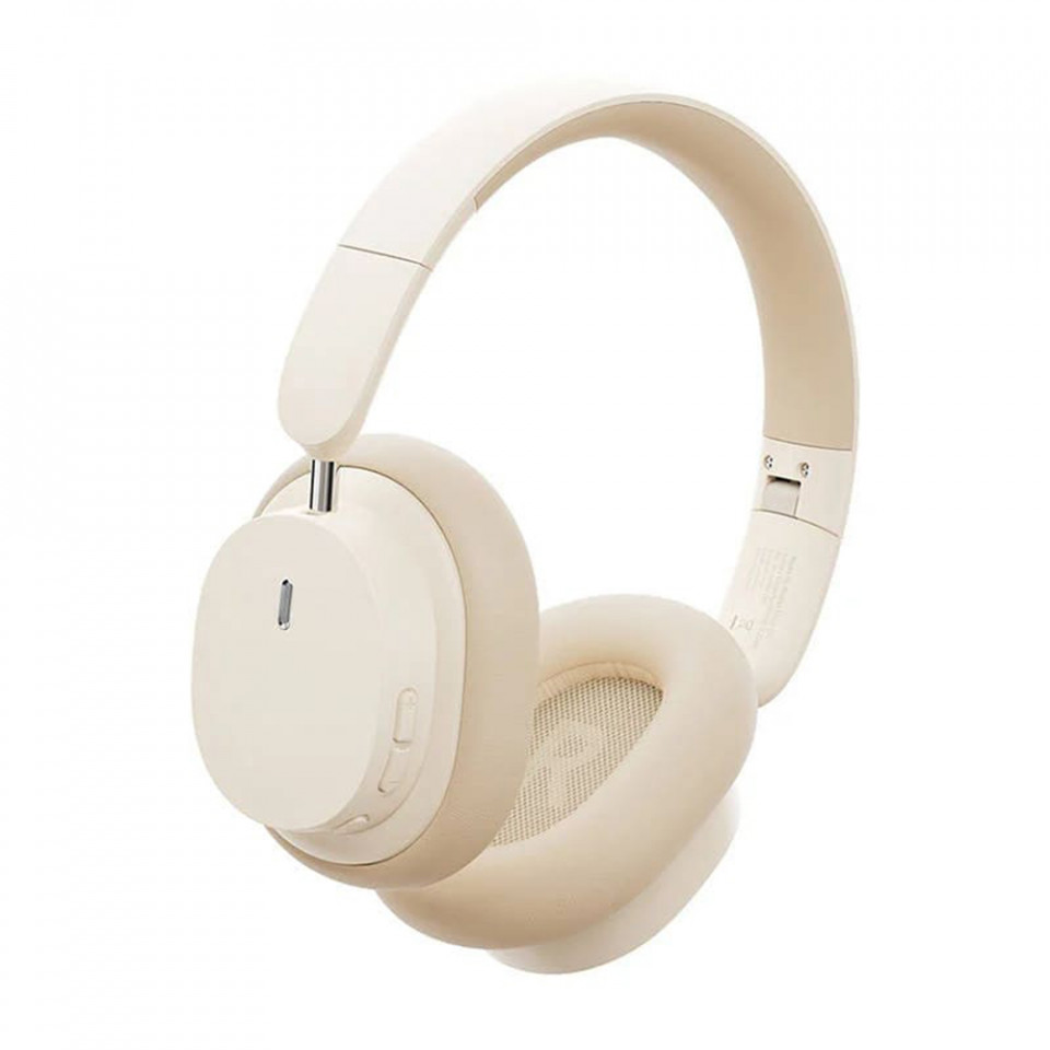 Casti Fara Fir BT 5.3 - Baseus Bowie D05 (NGTD020202) - Creamy White - 5