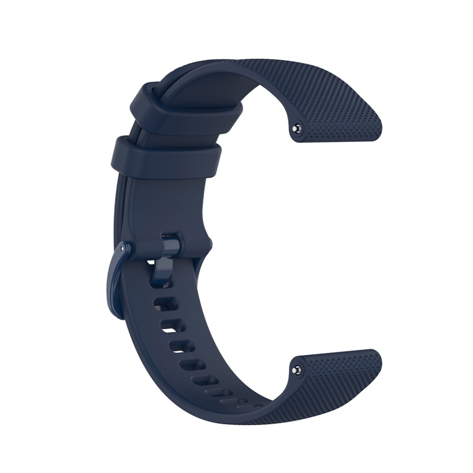 Curea Slicon pentru Samsung Galaxy Watch 4/5/Active 2, Huawei Watch GT 3 /GT 3 Pro, 20mm, SKDR BandPro W006 - Albastru - 1 | YEO