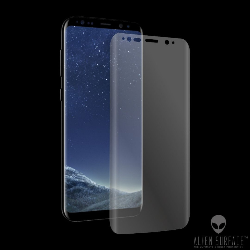 Folie 360° Samsung Galaxy S8 [Ecran+Margini+Spate] Alien Surface - Transparent - 3 | YEO