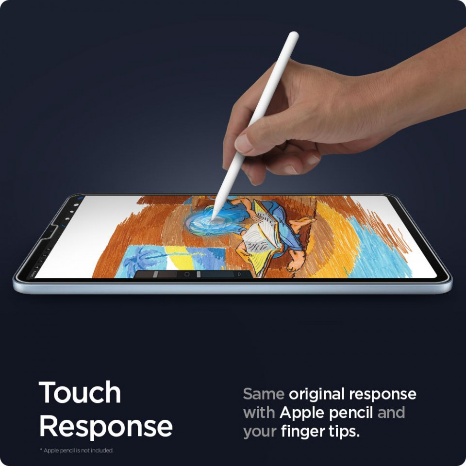 Folie Apple iPad Air 4 / 5 / iPad Pro 11 GLAS.TR Ez-Fit 9H - Clear - 6