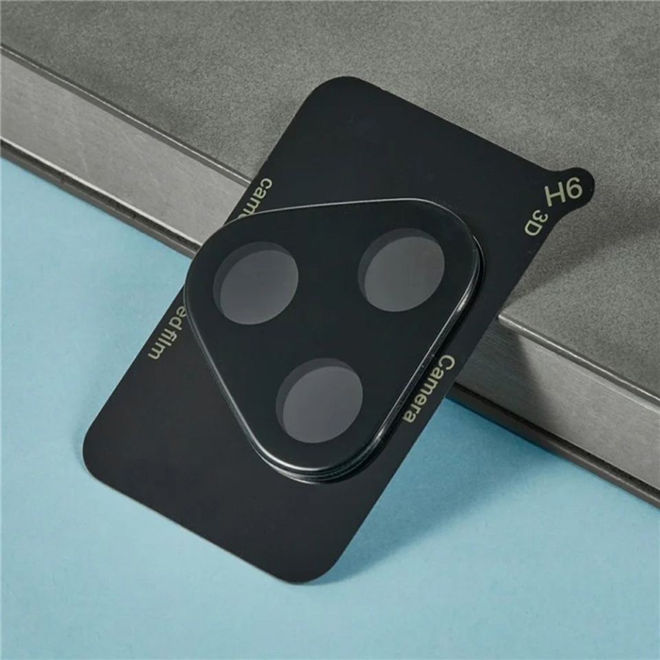 Folie camera pentru Honor 400 Lite, SKYDDAR INNOVATION, Camera Glass Negru, set cu sticker - 3 | YEO