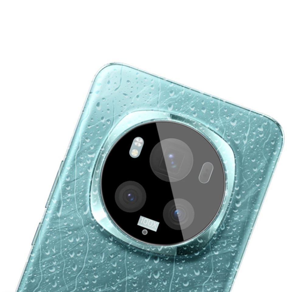 Folie camera pentru Honor Magic6 Pro, SKYDDAR INNOVATION, Camera Glass Negru, set cu sticker - 1 | YEO