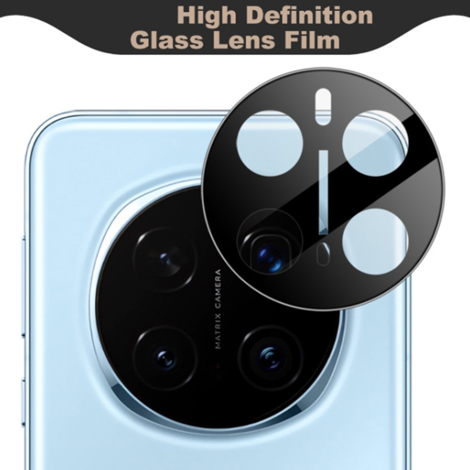 Folie camera pentru Honor Magic7 Pro, SKYDDAR INNOVATION, Camera Glass Negru, set cu sticker - 2 | YEO