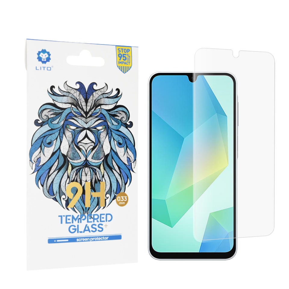 Folie de Sticla Samsung Galaxy A16 4G / Galaxy A16 5G, Claritate Maxima, Lito, 2.5D Classic Glass 9H, Transparent