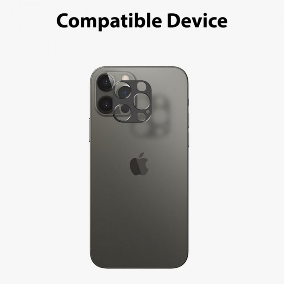Folie iPhone 12 Pro Max, Camera Styling, Ringke - Silver - 4 | YEO