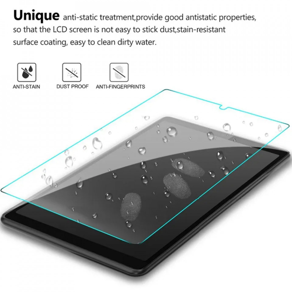 Folie Lenovo Tab M10 TB-X605F/X505F din sticla securizata, Lito 2.5D Classic - Transparent - 3 | YEO