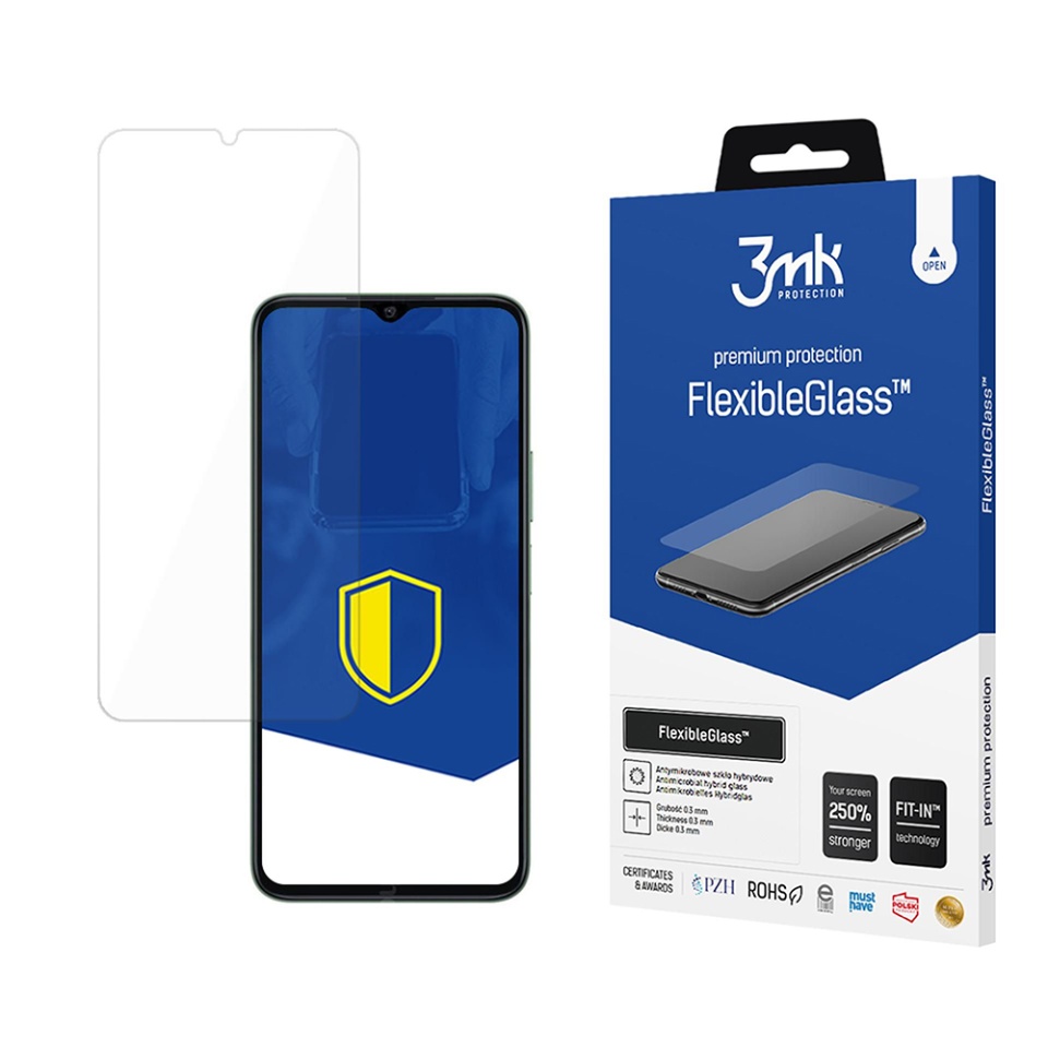 Folie pentru Honor X6b din silicon, 3mk FlexibleGlass, Transparent