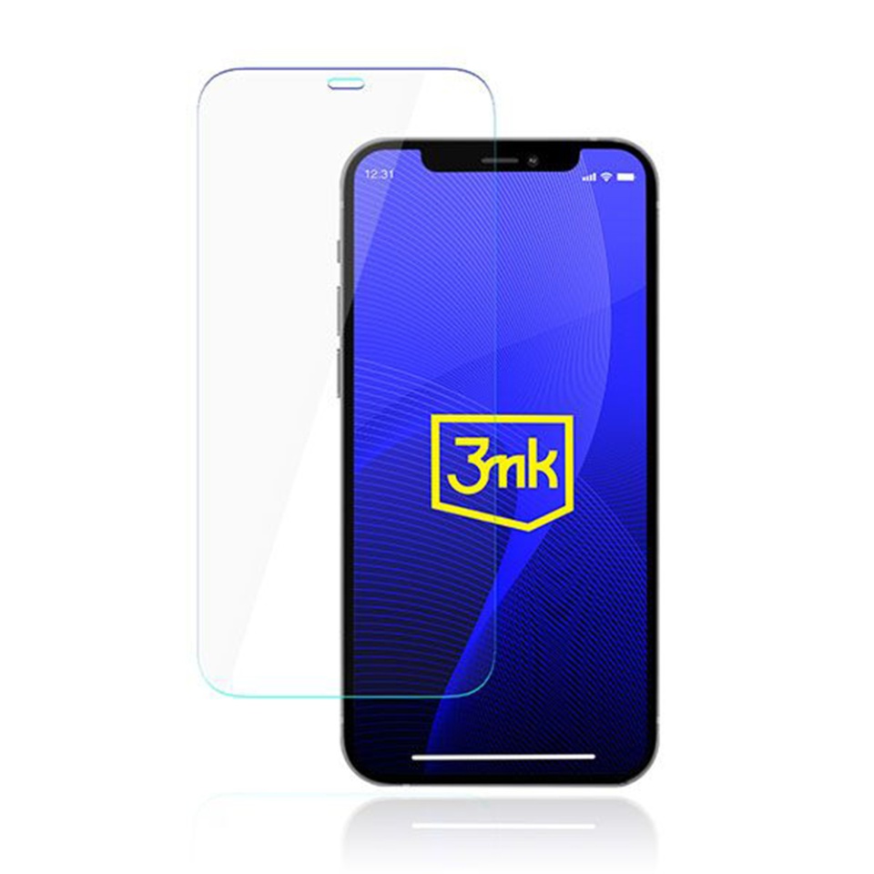 Folie pentru iPhone 12 Pro Max din silicon, 3mk FlexibleGlass, Transparent - 1 | YEO