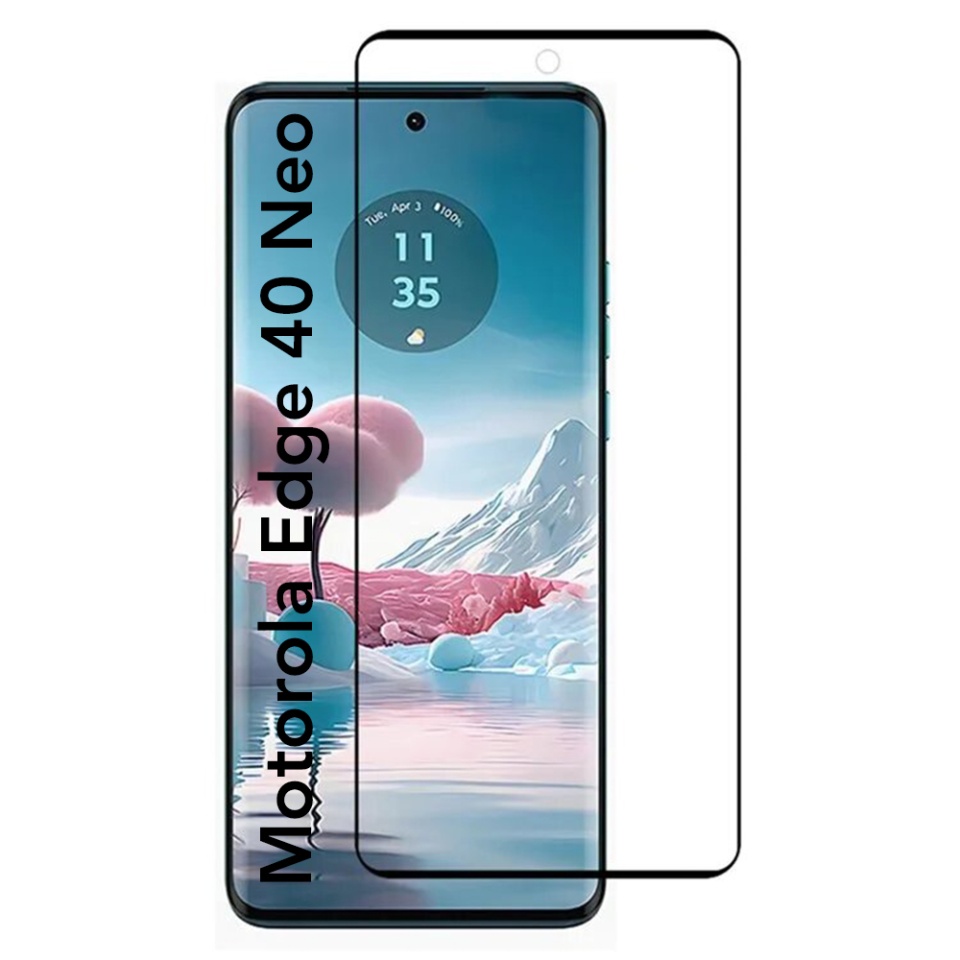 Folie pentru Motorola Edge 40 Neo, Sticla Securizata, Ultra HD, Protectie 9H, Montare Simplă, SKYDDAR 111D - Transparent