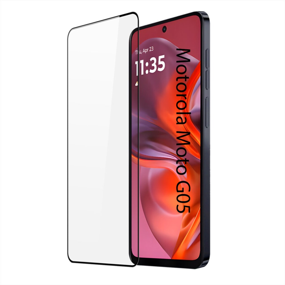 Folie pentru Motorola Moto G05 / Moto E15, Sticla Securizata, Ultra HD, Protectie 9H, Montare Simplă, SKYDDAR 111D - Transparent