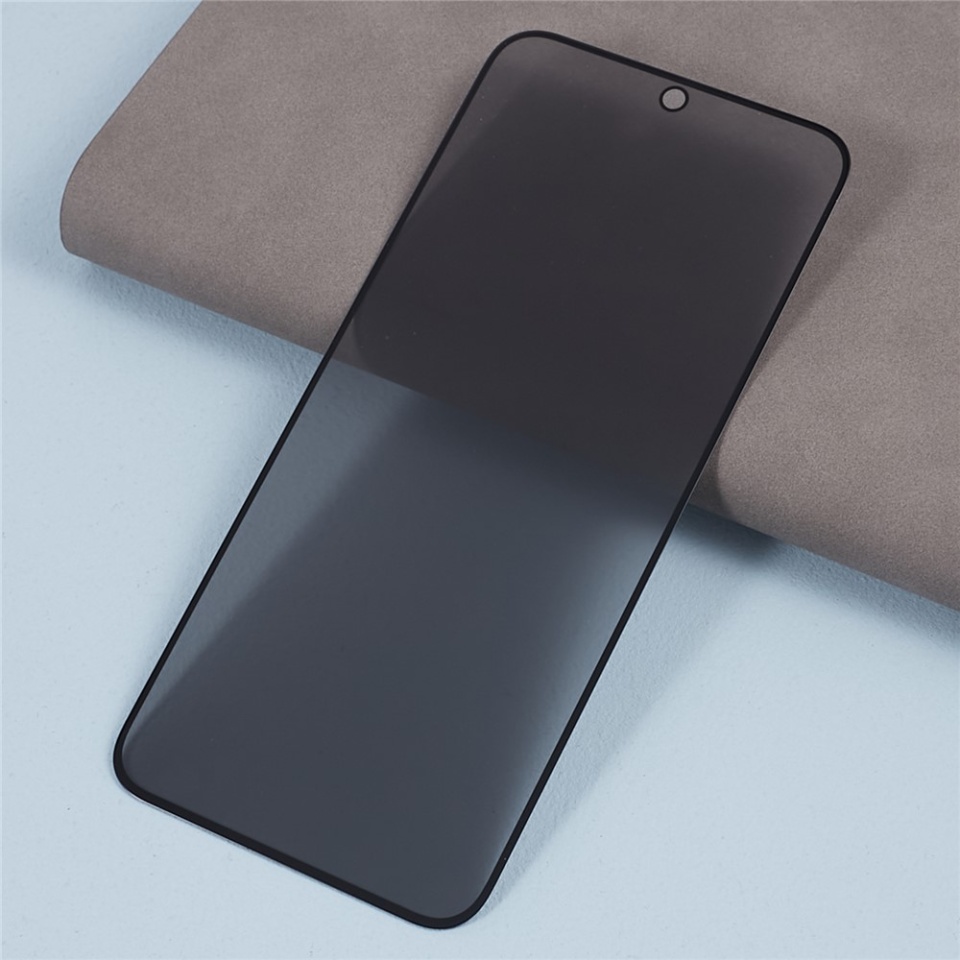 Folie pentru Motorola Moto G86, Anti-spy Ultra HD, Protectie 9H, Montare Simplă, 111D, set cu sticker, Privacy - 2 | YEO