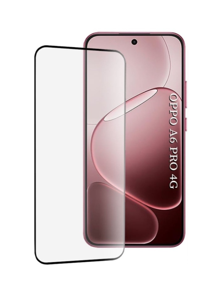 Folie pentru Oppo A6 Pro 4G / A6 Pro 5G, SKYDDAR INNOVATION, Sticla Securizata, Ultra HD, Protectie 111D, Montare Simplă, set cu sticker, Transparent