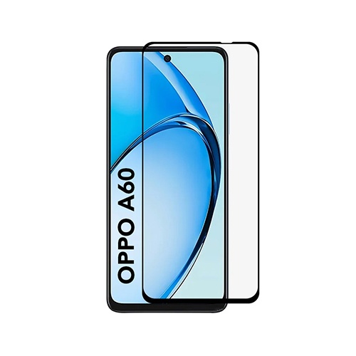 Folie pentru Oppo A60, Ultra HD, Protectie 9H, Montare Simplă, SKYDDAR 111D - Black Frame