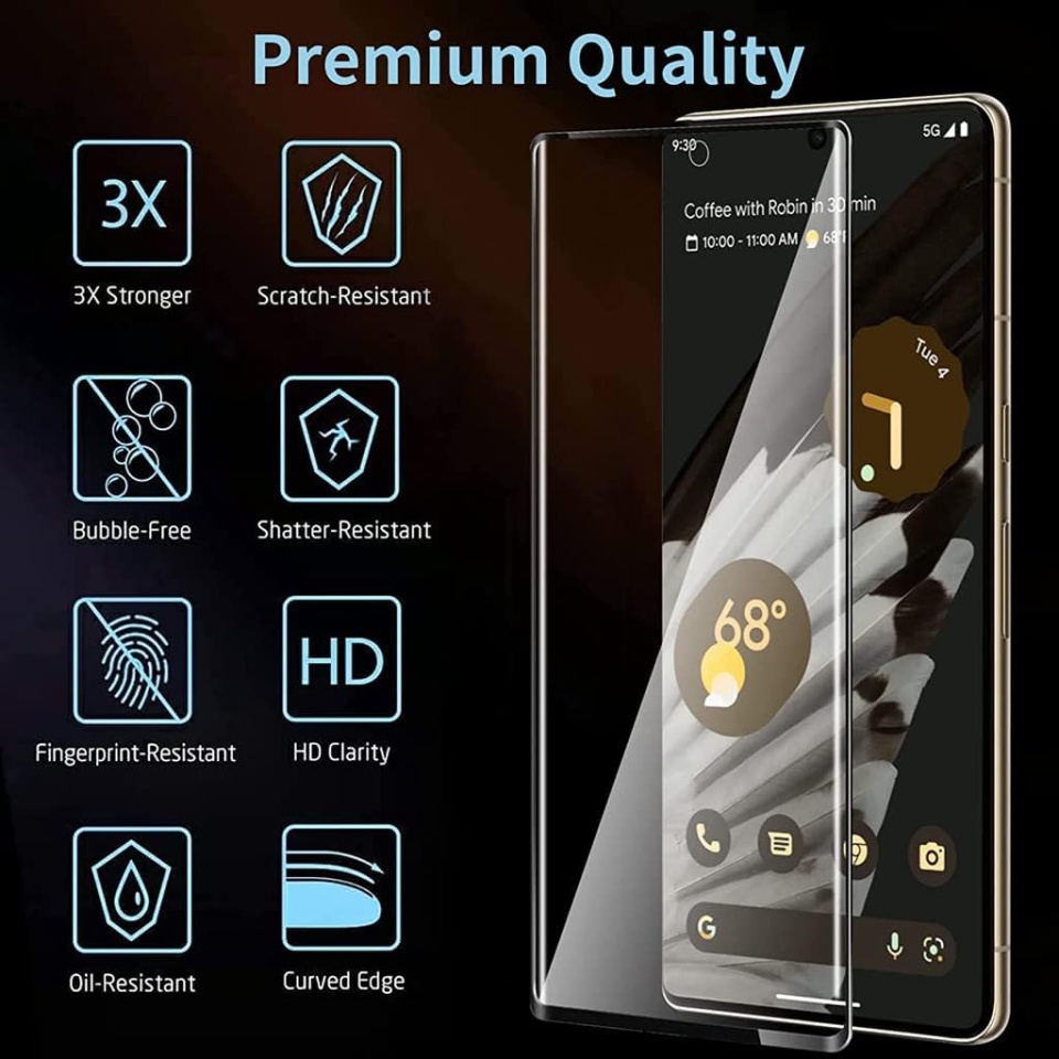 Folie pentru Samsung Galaxy A50 / Galaxy A30s / Galaxy A20 / Galaxy M31 / Galaxy A30 / Galaxy A50s / Galaxy M30s / Galaxy M30 / Galaxy M21, SKYDDAR INNOVATION, Protectie 9H, 0.3mm, Clear Vision, set cu sticker, Transparent - 3 | YEO