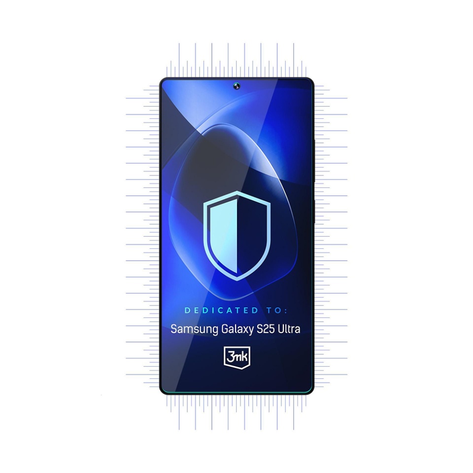 Folie pentru Samsung Galaxy S25 Ultra din silicon, 3mk FlexibleGlass, Transparent - 1 | YEO