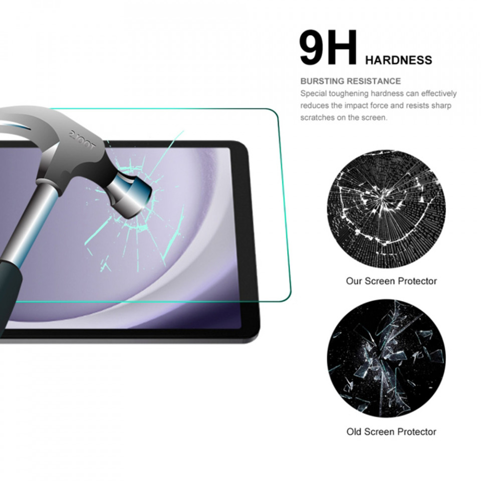 Folie pentru Samsung Galaxy Tab A9, Lito 2.5D Classic Glass - Clear - 2 | YEO