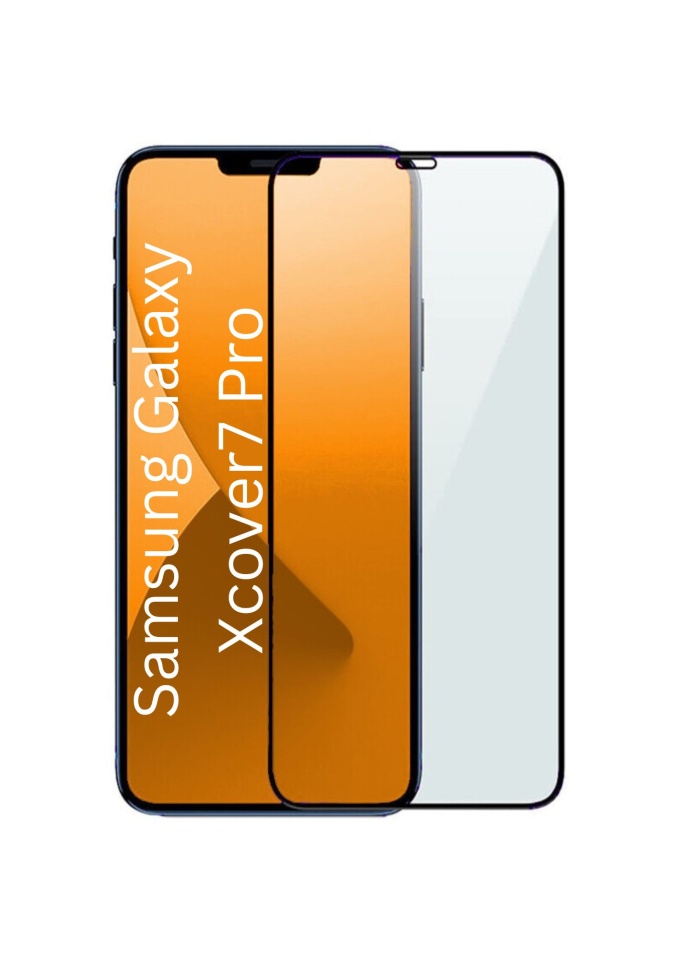 Folie pentru Samsung Galaxy Xcover7 Pro, SKYDDAR INNOVATION, Sticla Securizata, Ultra HD, Protectie 111D, Montare Simplă, set cu sticker, Transparent