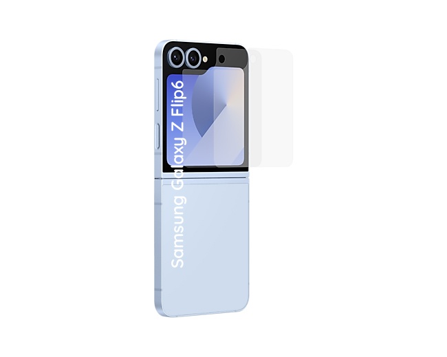 Folie pentru Samsung Galaxy Z Flip6 din Sticla Securizata, Protectie 9H, 0.3mm, SKDR Clear Vision - Transparent