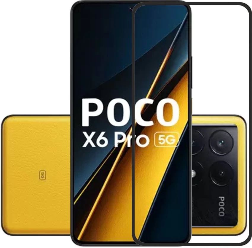Folie pentru Xiaomi Poco X6 Pro, Sticla Securizata, Ultra HD, Protectie 9H, Montare Simplă, SKYDDAR 111D - Transparent