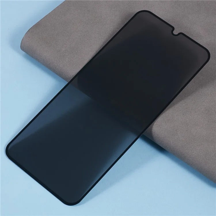 Folie pentru Xiaomi Redmi 14C, Anti-spy Ultra HD, Protectie 9H, Montare Simplă, SKYDDAR 111D Privacy - Black Frame - 2 | YEO