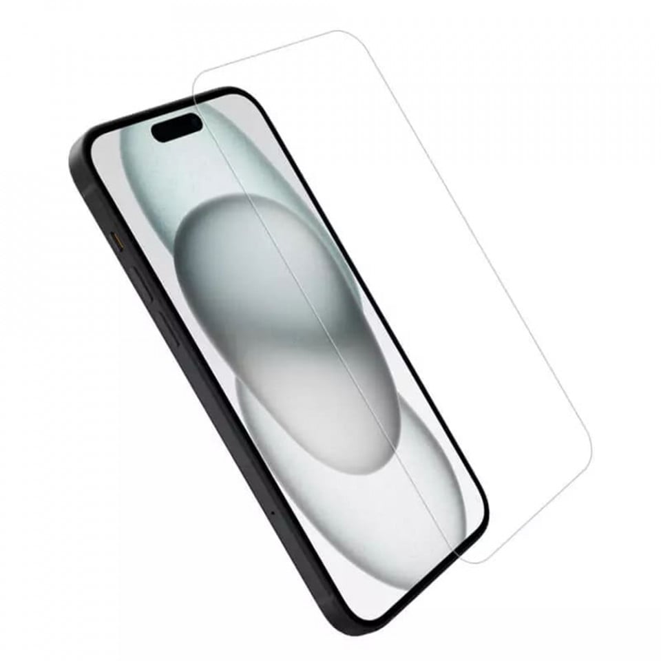 Folie sticla iPhone 15 Plus, Nillkin Amazing H+PRO - Clear - 3 | YEO