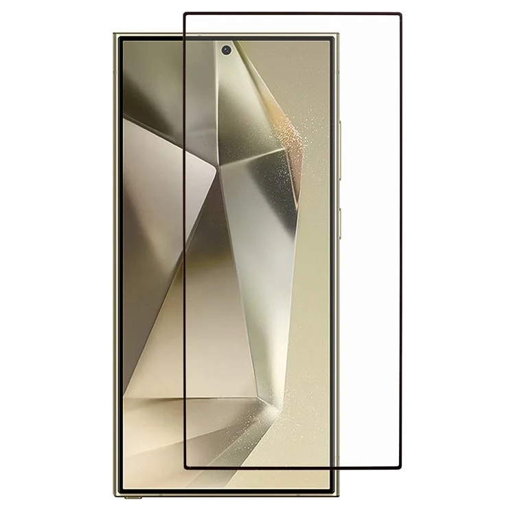 Folie sticla pentru Samsung Galaxy S25 Ultra, full glue, SKYDDAR 5D - Negru