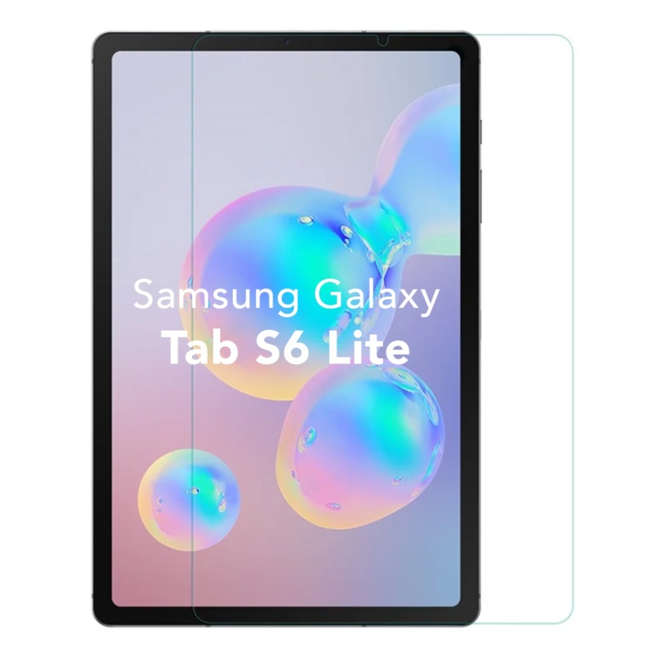 Folie sticla pentru Samsung Galaxy Tab S6 Lite, Claritate si Protectie Maxima, 0.33mm, Strat Oleofobic Anti-Amprenta, BlueStar Tab Glass - Negru