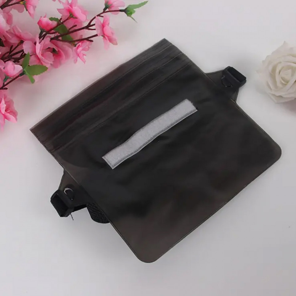 Geanta Universala pentru Accesorii, Waterproof, Techsuit - Negru - 2 | YEO