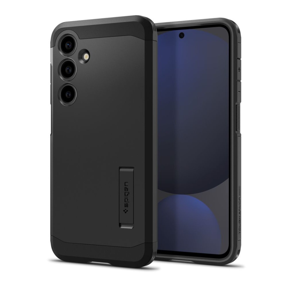 Husa Antisoc Samsung Galaxy S24 FE, Spigen Tough Armor - Negru - 1 | YEO