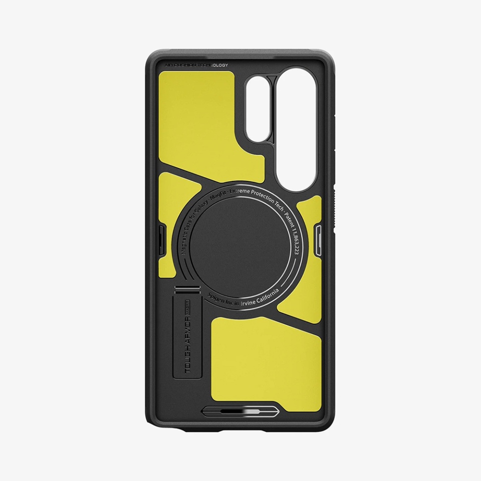 Husa Antisoc Samsung Galaxy S25 Ultra, Spigen Tough Armor - Negru - 2 | YEO