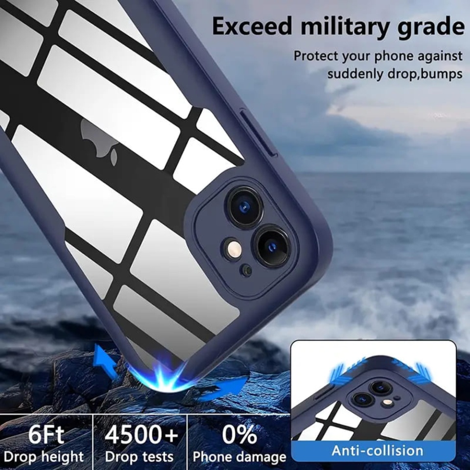 Husa + Folie pentru iPhone 14 Pro, SKYDDAR INNOVATION, [Pachet 360°] ColorVerse MagSafe, Negru, set cu sticker - 6