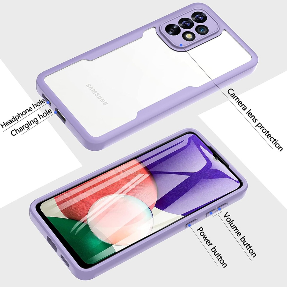Husa + Folie pentru iPhone 15, SKYDDAR INNOVATION, [Pachet 360°] ColorVerse MagSafe, Albastru, set cu sticker - 3 | YEO