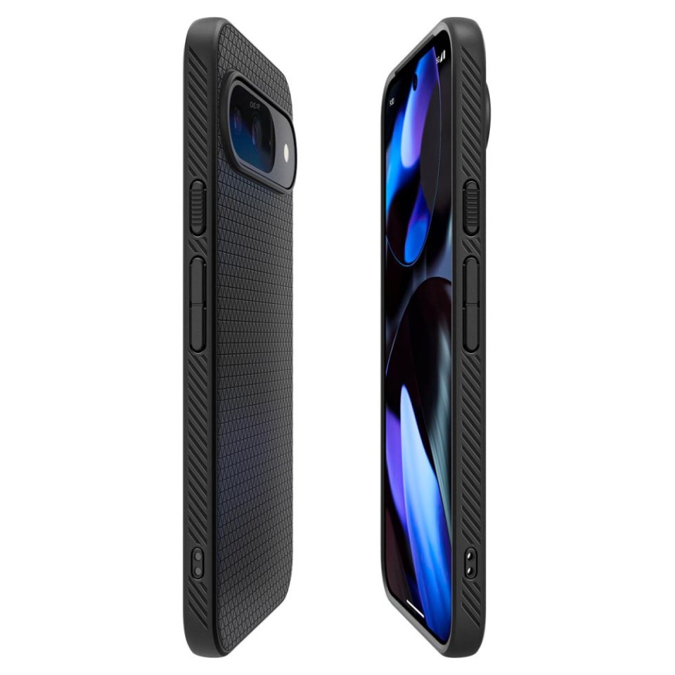 Husa Google Pixel 9 Pro XL flexibila, Spigen Liquid Air - Negru - 3 | YEO
