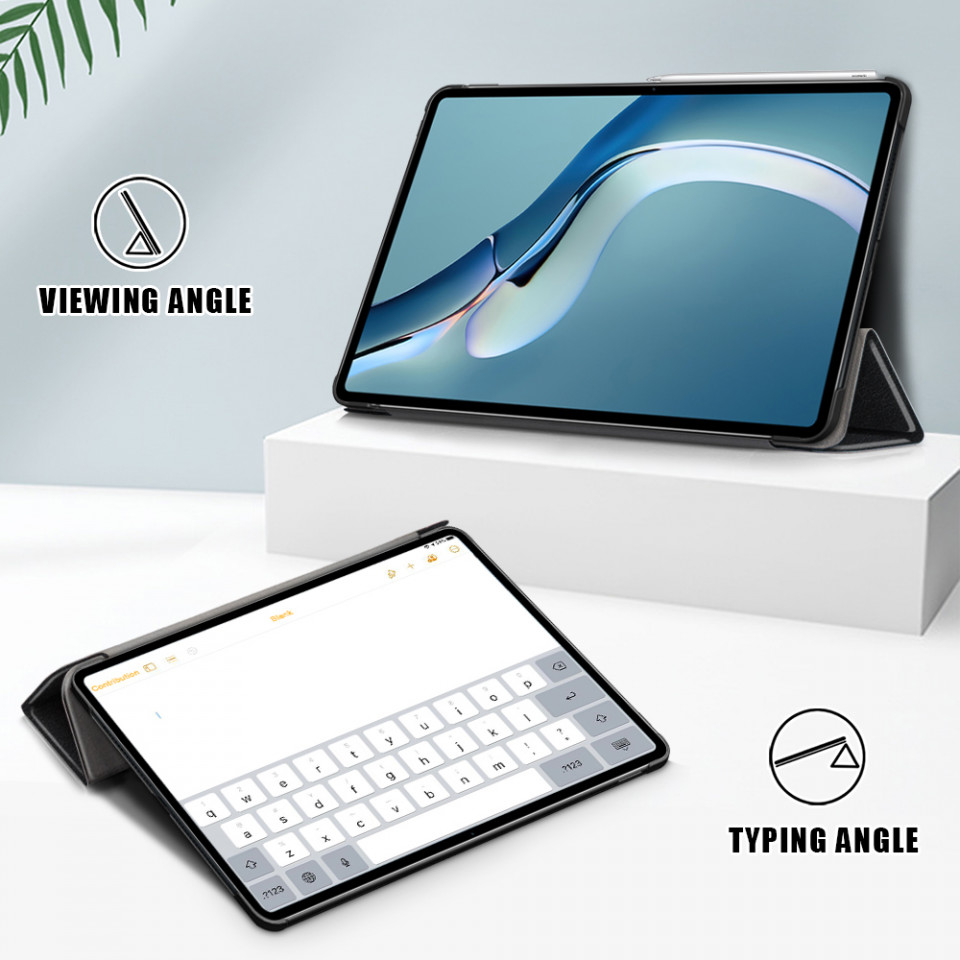 Husa Huawei Matepad Pro 12.6 (2021), Techsuit FoldPro - Negru - 2 | YEO