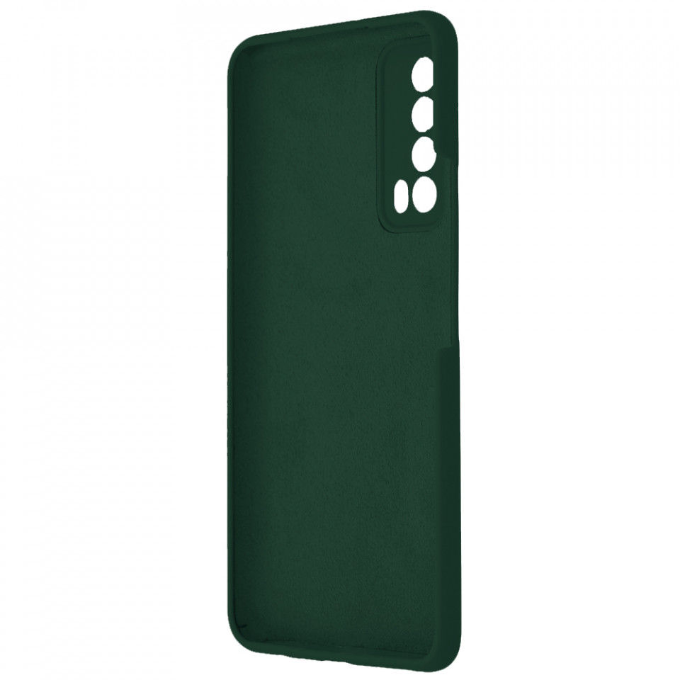 Husa Huawei P Smart 2021 din silicon moale, Techsuit Soft Edge - Dark Green - 2 | YEO