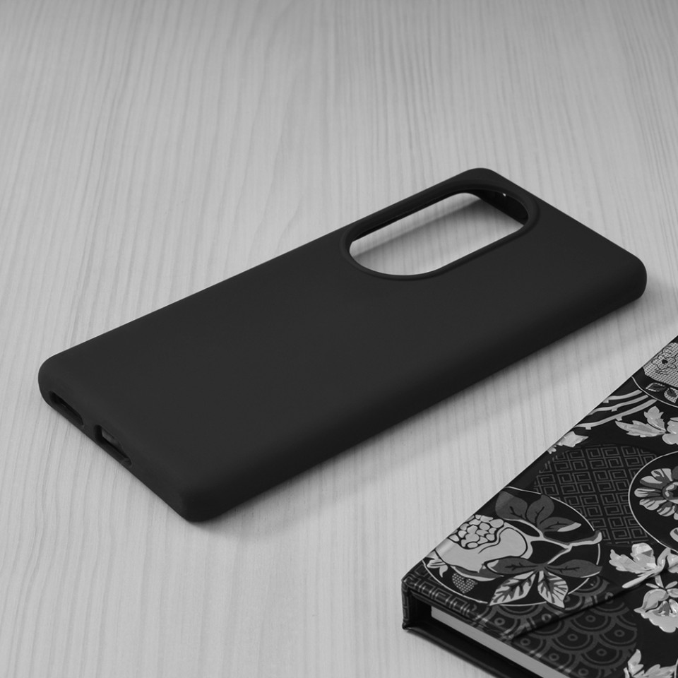 Husa Huawei P50 Pro din silicon moale, Techsuit Soft Edge - Negru - 3 | YEO