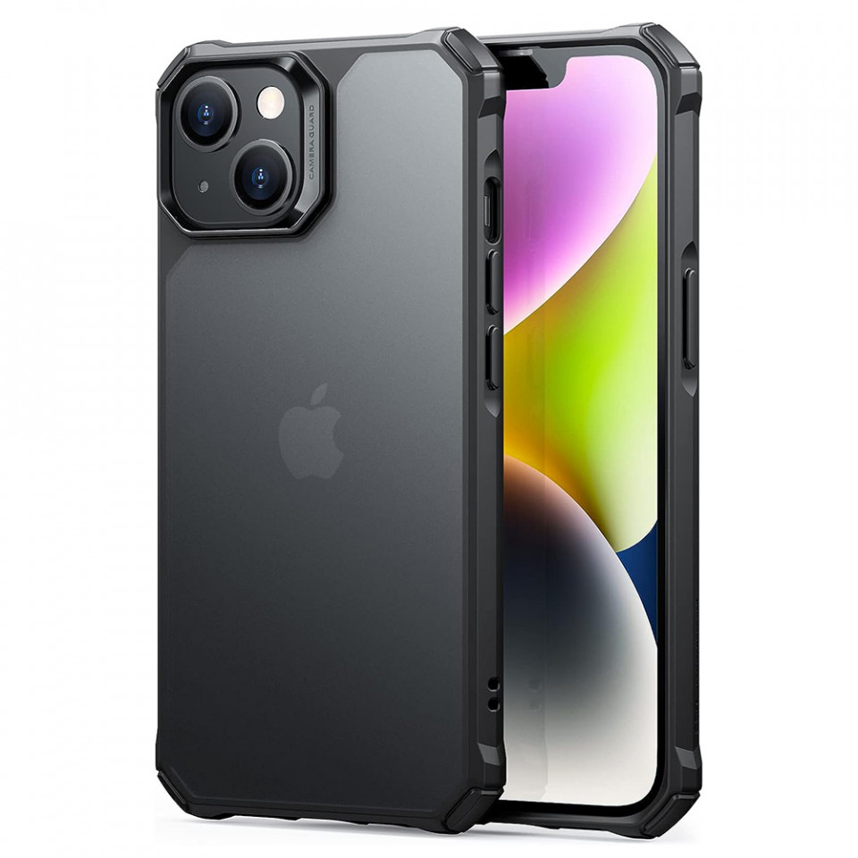 Husa iPhone 13 / 14, Air Armor ESR - Negru