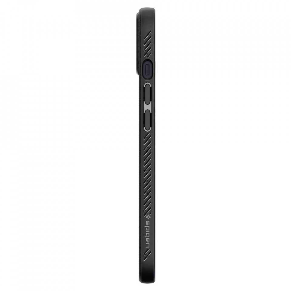 Husa iPhone 13, Liquid Air Spigen - Negru - 4 | YEO