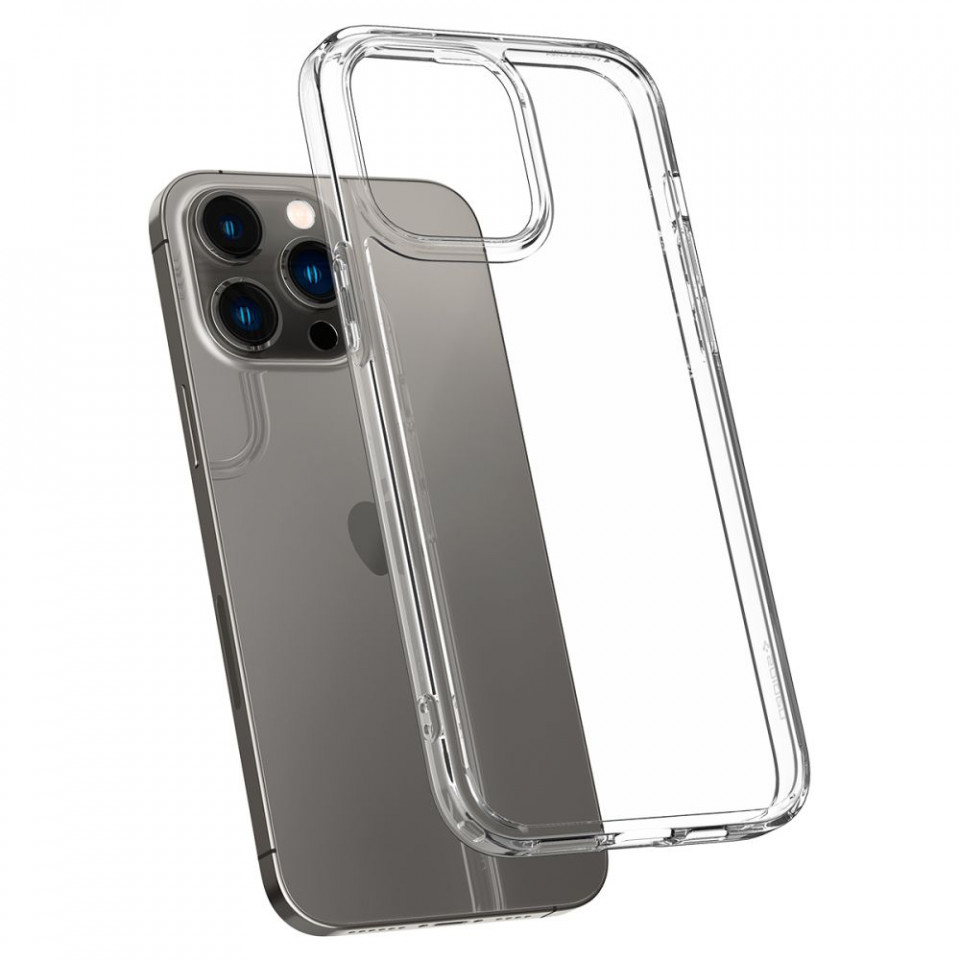Husa iPhone 14 Pro Max Spigen Ultra Hybrid - Clear - 1 | YEO