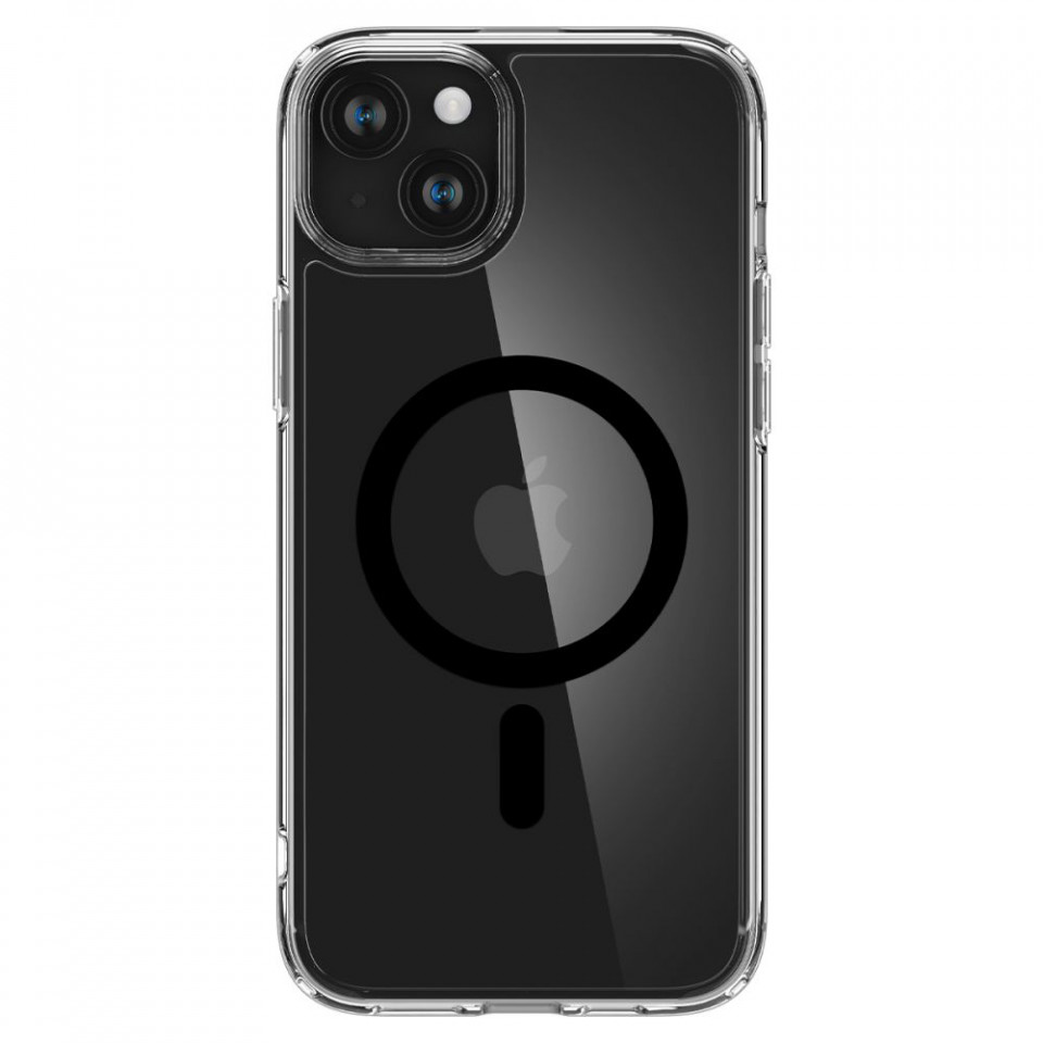 Husa iPhone 15, Spigen Ultra Hybrid MagSafe - Negru - 1 | YEO
