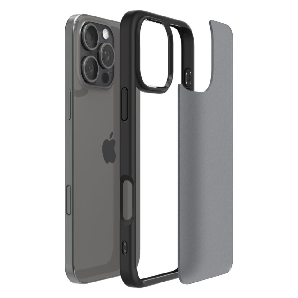 Husa iPhone 16 Pro, Ultra Hybrid Spigen - Negru - 4 | YEO