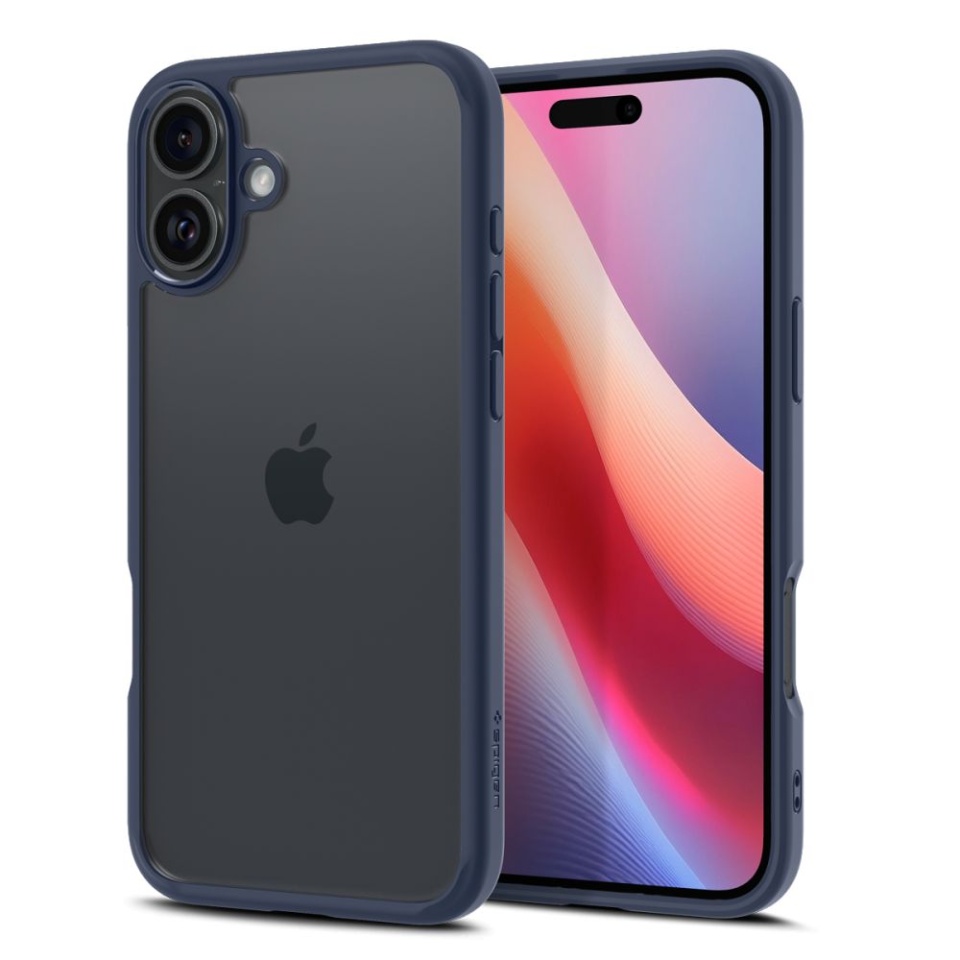 Husa iPhone 16, Ultra Hybrid Spigen - Bleumarin - 2 | YEO