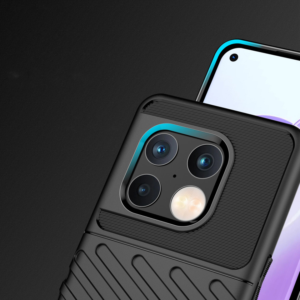 Husa OnePlus 10 Pro flexibila Thunder - Negru - 2 | YEO