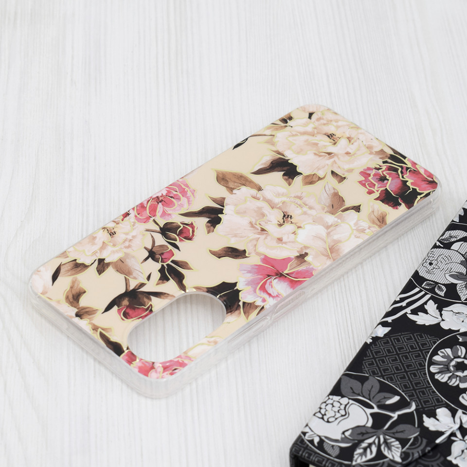 Husa Oppo A17 din silicon, Techsuit Marble - Bej - 3 | YEO