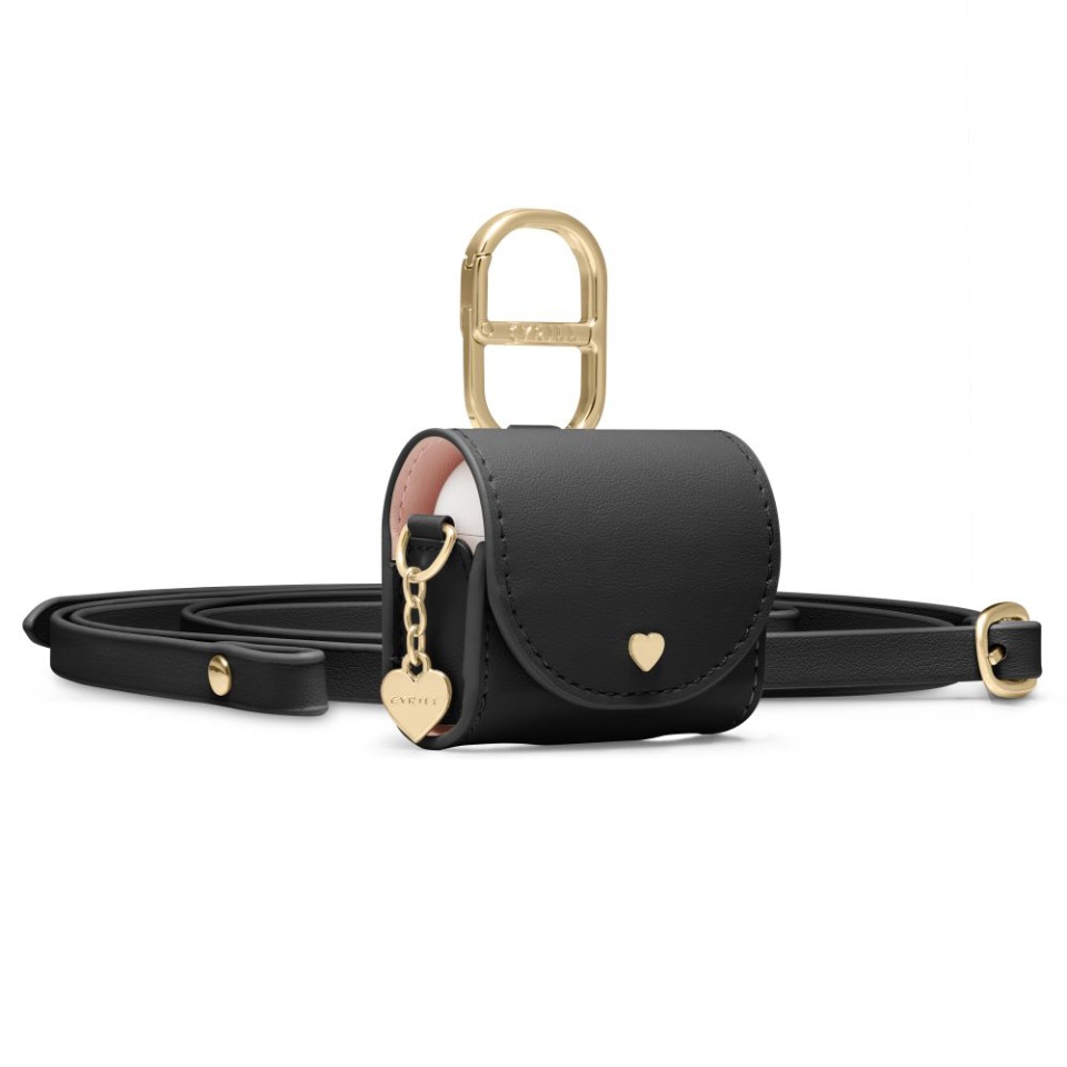 Husa pentru AirPods, Cyrill Mini Bag, Spigen - Negru