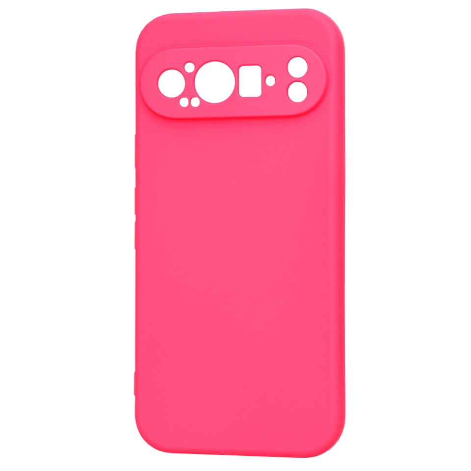Husa pentru Google Pixel 9 Pro din Silicon Catifelat, Protectie Premium, Skyddar SoftElegance - Fucsia - 3 | YEO