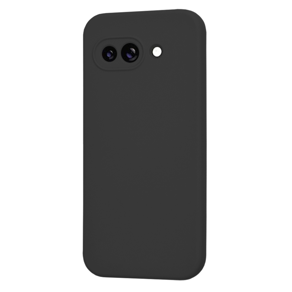 Husa pentru Google Pixel 9a din Silicon Catifelat, Protectie Premium, Skyddar SoftElegance - Negru - 2 | YEO