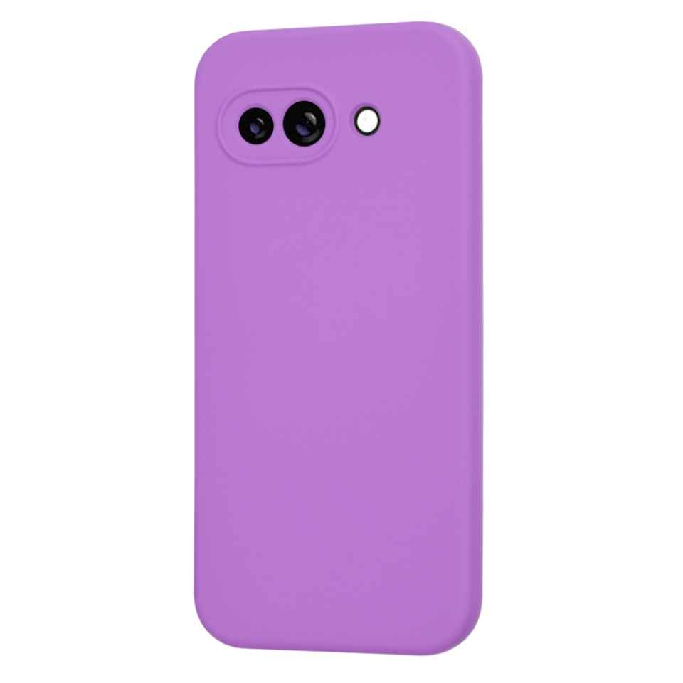 Husa pentru Google Pixel 9a din Silicon Catifelat, Protectie Premium, Skyddar SoftElegance - Mov - 2 | YEO